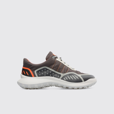 Side view of CRCLR Breathable men's multi-colored sneaker