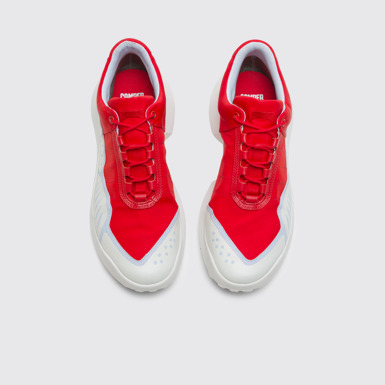 Overhead view of CRCLR Multicolored sneaker for men