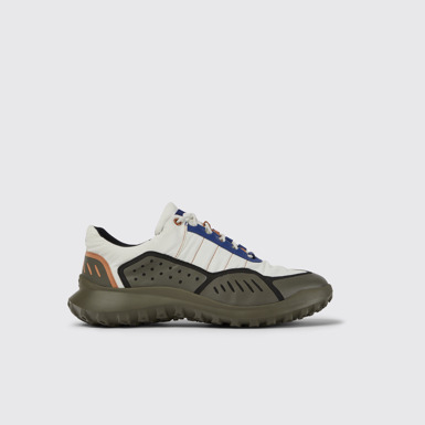 Side view of CRCLR Breathable men's multicolor recycled PET sneakers