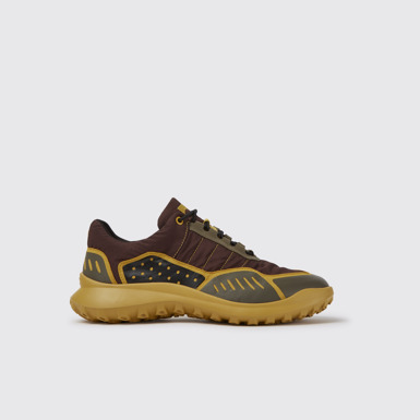 Side view of CRCLR Breathable men's multicolor recycled PET sneakers