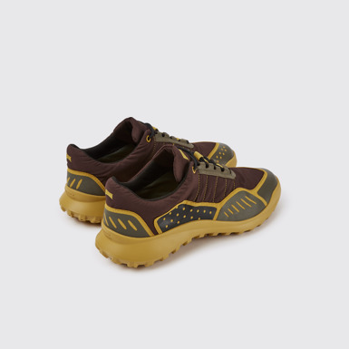 Back view of CRCLR Breathable men's multicolor recycled PET sneakers