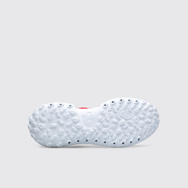 The sole of Camper x SailGP Red and black sneaker for men