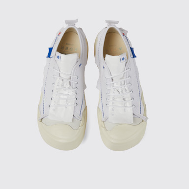 Overhead view of ADERERROR White sneakers