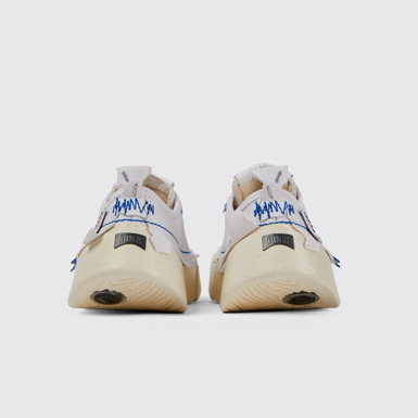 Back view of ADERERROR White sneakers