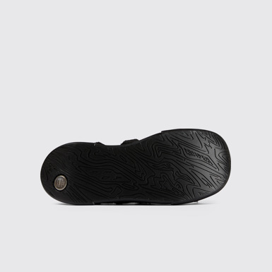 The sole of ADERERROR Black leather shoes