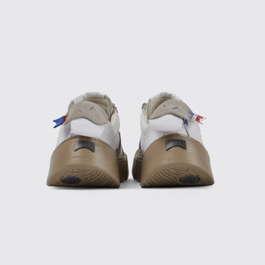 Back view of ADERERROR White/beige shoes