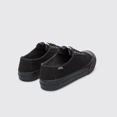 Back view of Camaleon Black sneaker for men