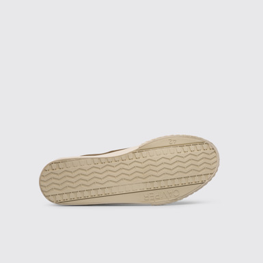 The sole of Camaleon Dark green sneaker for men