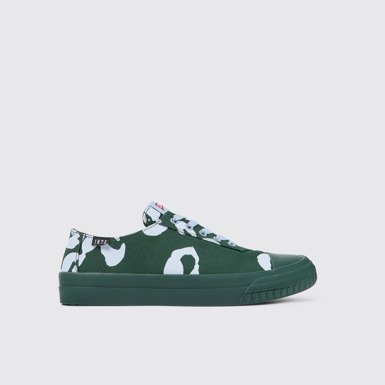 Camaleon Sneakers de algodón verdes y azules para hombre