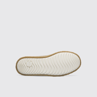 The sole of Bark Black shoe for men