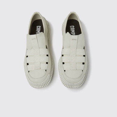 Pix Weiße Lederschuhe