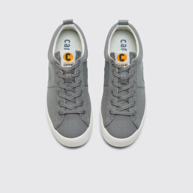 Overhead view of Imar Grey sneaker for men