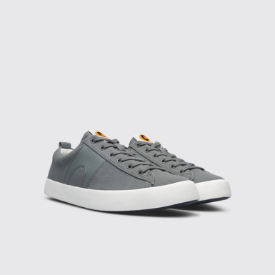 Front view of Imar Grey sneaker for men