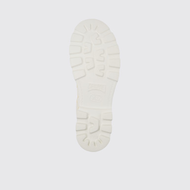 The sole of Brutus Sneaker for men in white, grey and green