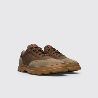 Front view of Brutus Sneaker for men in brown