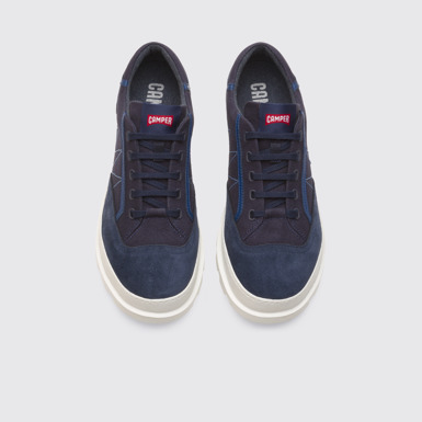 Overhead view of Brutus Blue sneaker for men