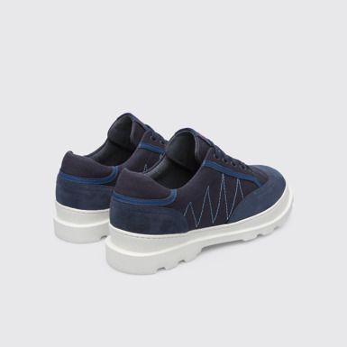 Back view of Brutus Blue sneaker for men