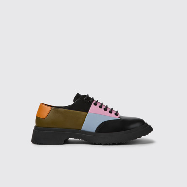 Twins Zapatos con cordones multicolores para hombre