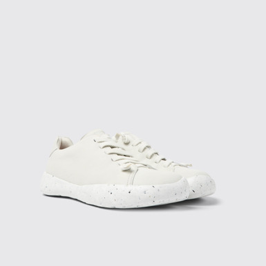 Peu Stadium Sneaker in pelle bianca da uomo