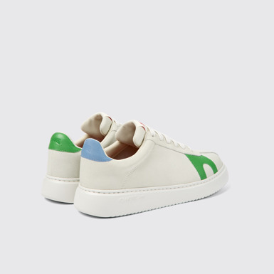 Twins Sneaker de piel blanca para hombre