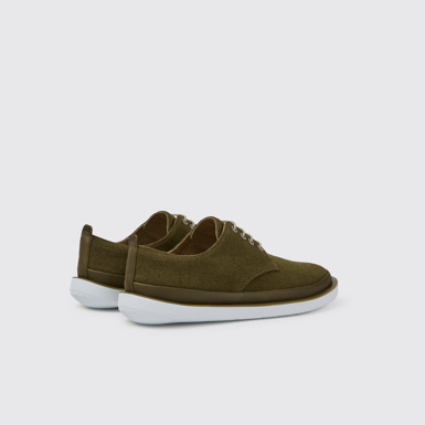 Back view of Wagon Green shoes for men