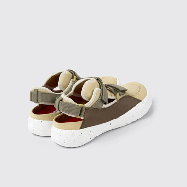 Peu Stadium Sneaker da uomo in pelle non tinta marrone