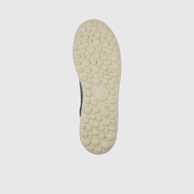 The sole of Pelotas XLite Blue leather sneakers for men