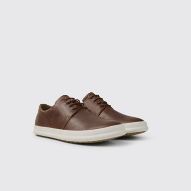 Chasis Scarpa da uomo in pelle marrone