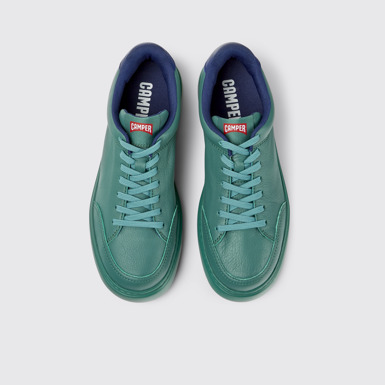 Runner K21 Sneakers verdes de piel para hombre