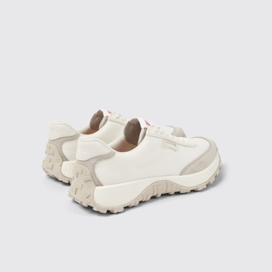 Back view of Drift Trail Multicolor Textile and Nubuck Sneakers for Men.