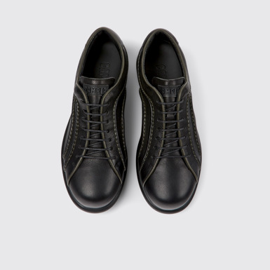 Pelotas Zapatos negros de piel vegetal para hombre