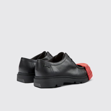 Junction Chaussures en cuir noir pour homme