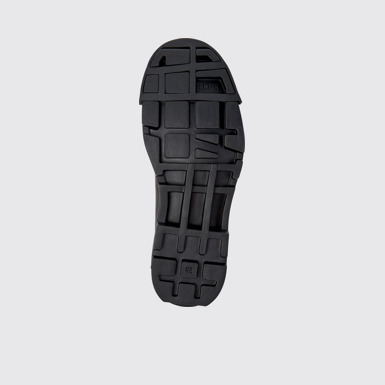 Junction Zapatos de piel negros para hombre.