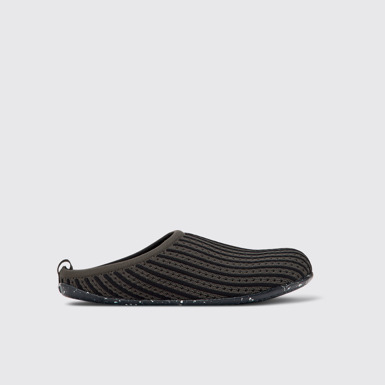 Side view of Wabi Multicolored slippers for men