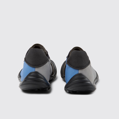 Back view of Twins Multicolor Recycled PET Sneakers for Men.