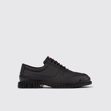 Pix Zapatos negros de piel y PET reciclado para hombre