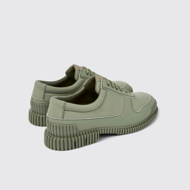 Back view of Pix Green recycled leather shoes for men