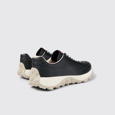Drift Trail VIBRAM Sneaker de piel/tejido negra para hombre