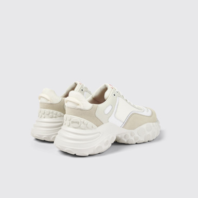 Back view of Pelotas Mars Multicolored Textile/Leather Sneaker for Men