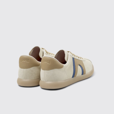 Back view of Pelotas Soller Multicolor Nubuck and Leather Men's Sneakers.