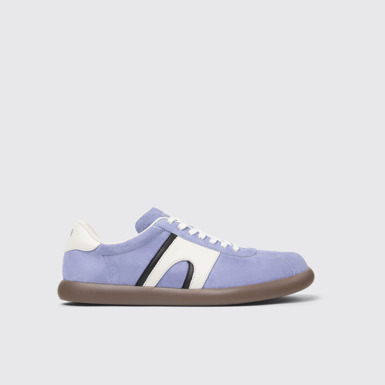 Side view of Pelotas Soller Multicolor Nubuck and Leather Sneakers for Men.