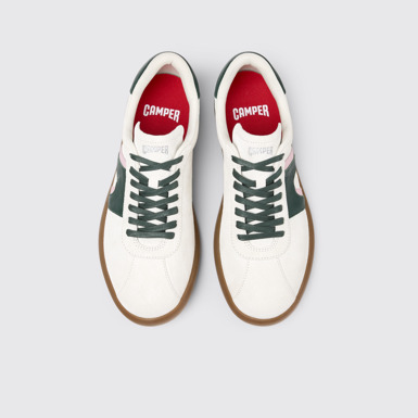 Pelotas Soller Sneaker de pell i nubuc multicolor per a home
