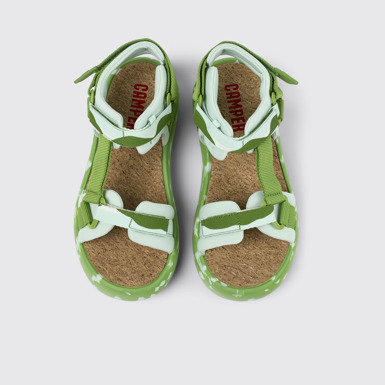 Overhead view of Pelotas Flota Multicolored Textile Sandal for Men