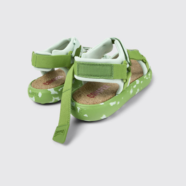 Back view of Pelotas Flota Multicolored Textile Sandal for Men