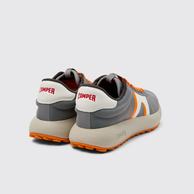 Back view of Pelotas Athens Multicolor Stitch-Free Sneakers for Men.