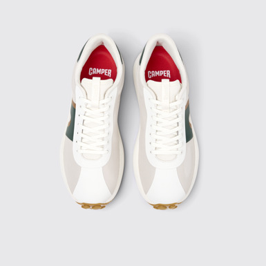 Overhead view of Pelotas Athens Multicolor Recycled PET and TPU Sneakers for Men.