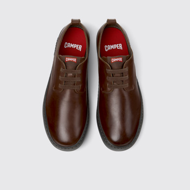 Peu Touring Zapatos marrones de piel para hombre.
