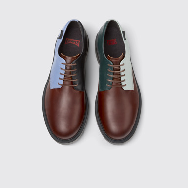 Twins Scarpe multicolor in pelle da uomo.