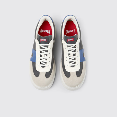 Runner K21 Sneakers multicolores de tejido y nobuk para hombre.