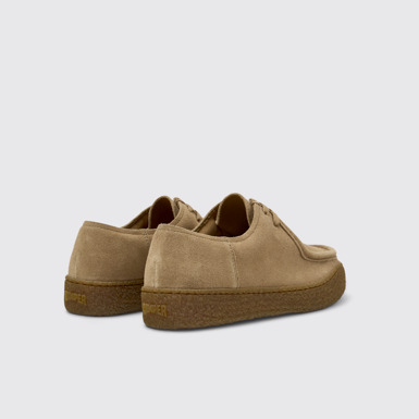 Peu Terreno Scarpe marroni in nabuck da uomo